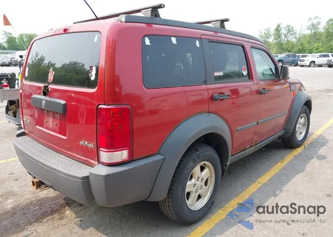 2007 Dodge Nitro Sxt from USA, damaged, VIN 1D8GU28KX7W555437